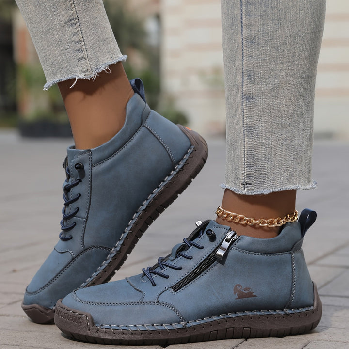 Womens Zip Front Relaxed Fit Trainers