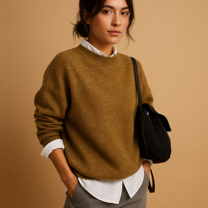 Womens Long-Sleeve Sweater