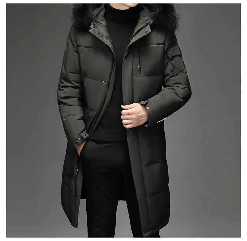 Mens Hooded Parka