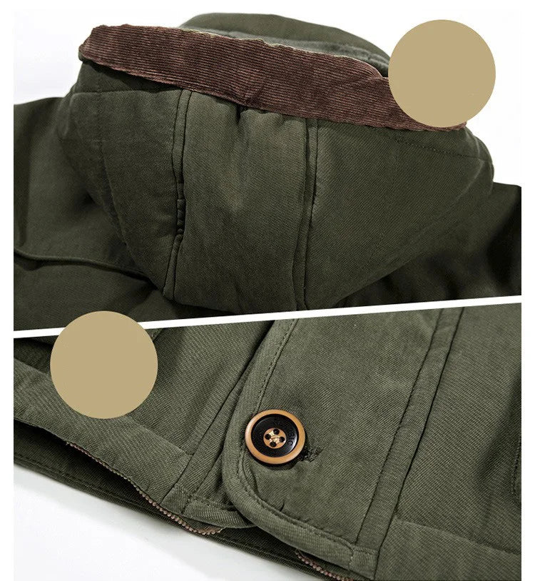 Mens Longline Parka