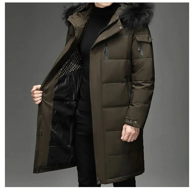 Mens Hooded Parka