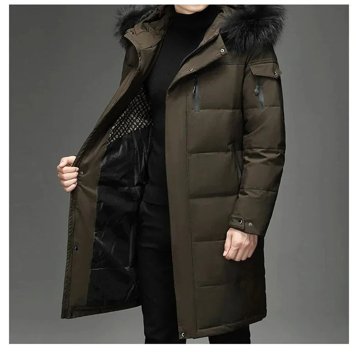 Mens Hooded Parka