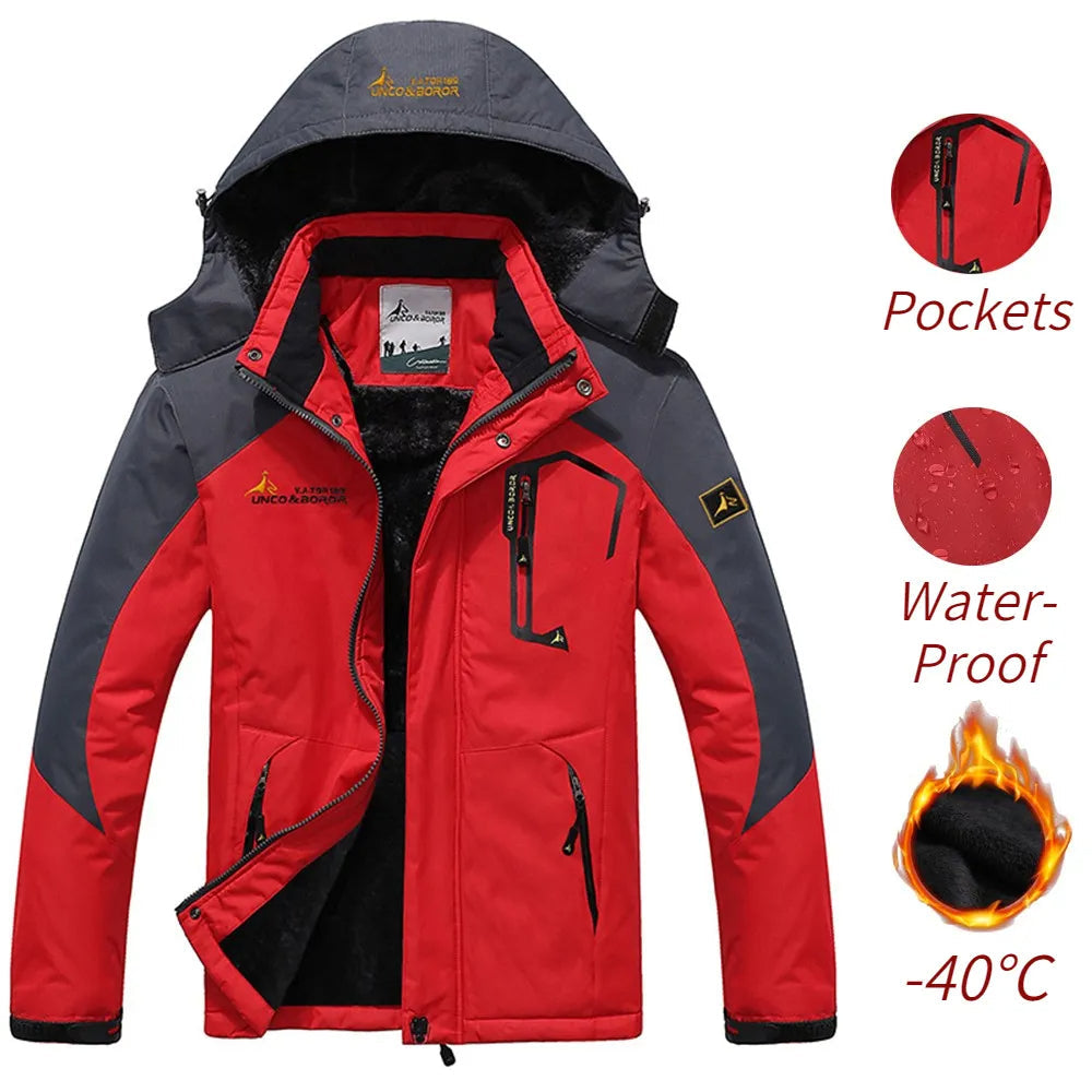 Mens Hooded Parka