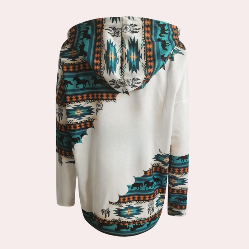 Womens Long Sleeve Everyday Regular Fit Hoodie