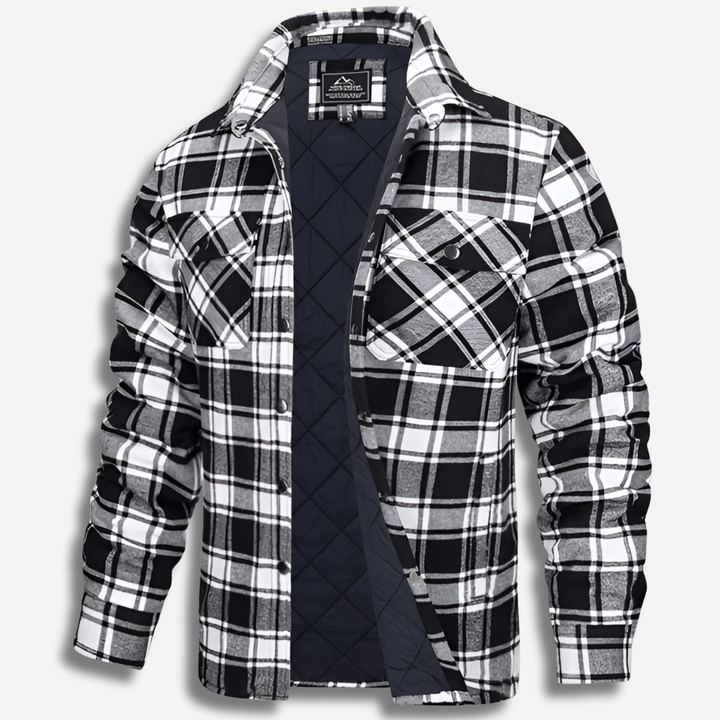 Mens Casual Ribbed Cuff Everyday Textured Shirt