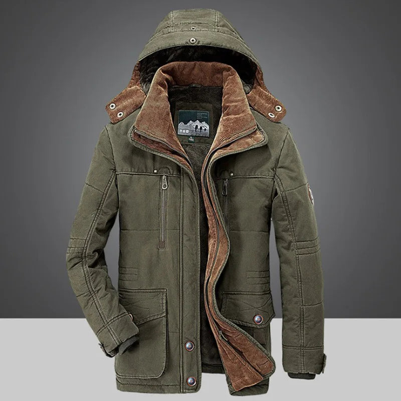 Mens Longline Parka