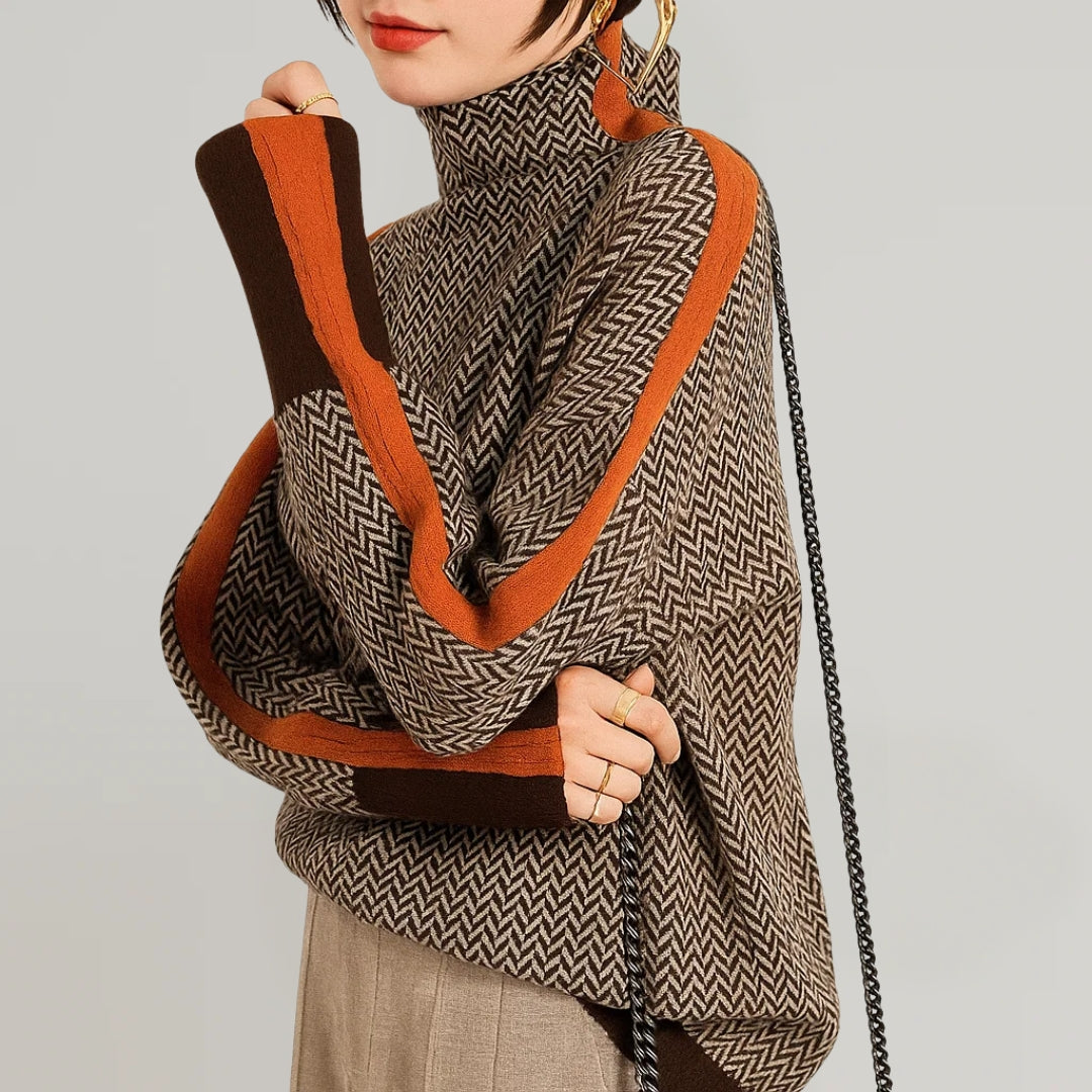 Martina | High Neck Sweater