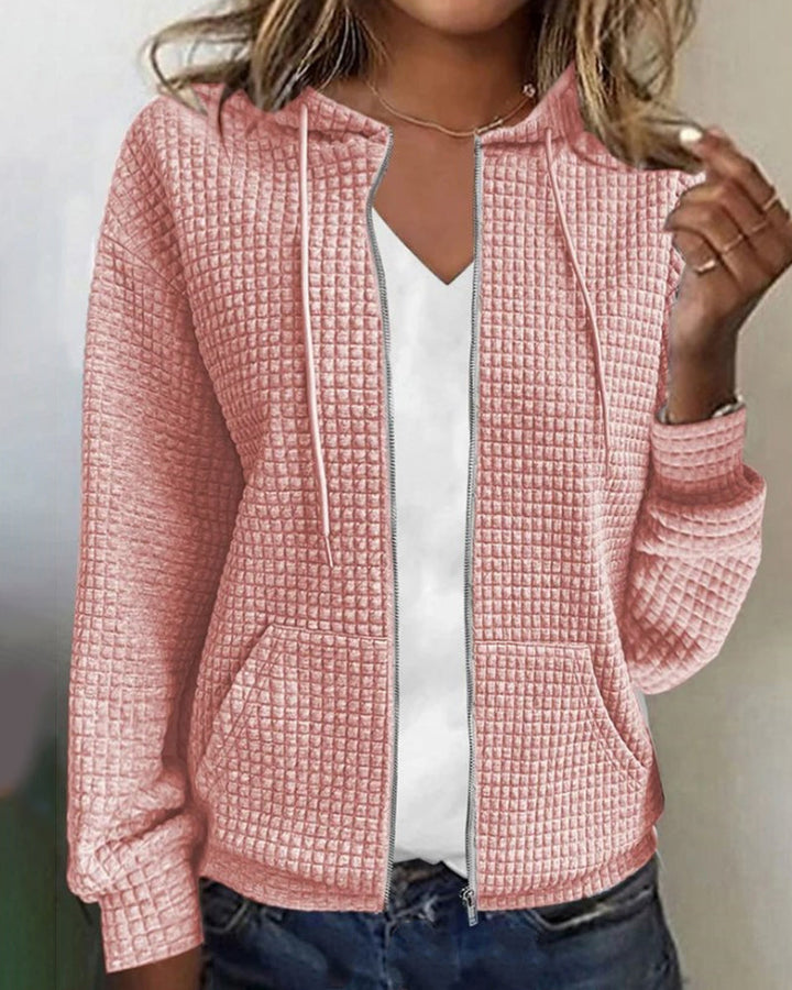 Womens Patch-Pocket Cardigan
