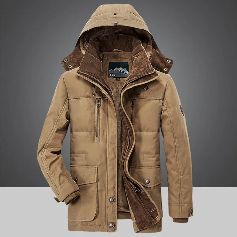 Mens Longline Parka