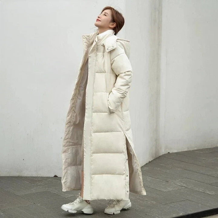 Hooded Long Sleeve Padded Jacket