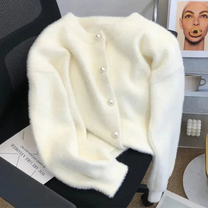 Knitted Long Sleeve Cardigan