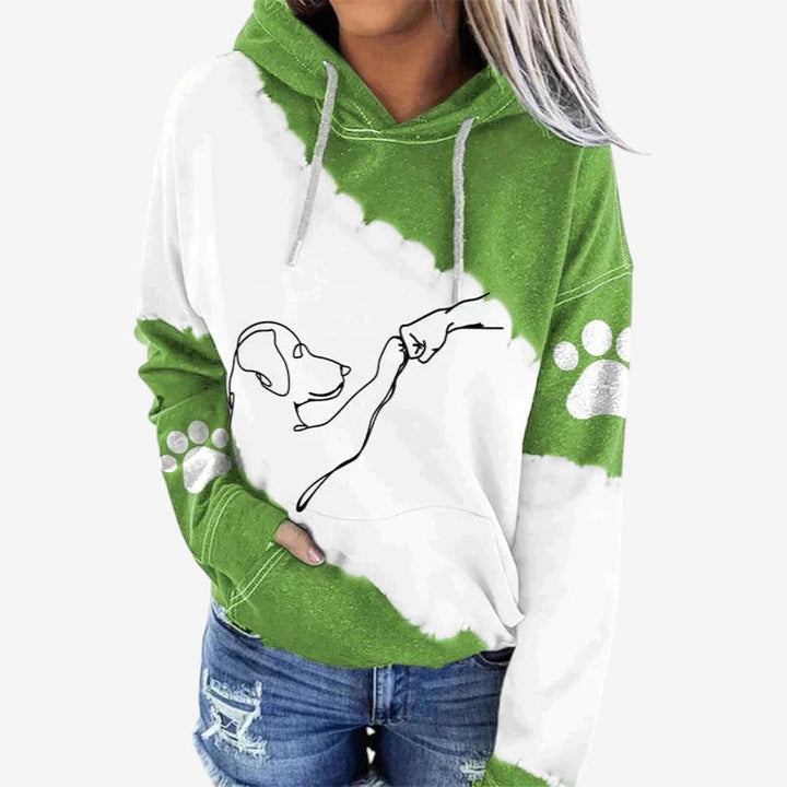 Womens Hooded Long-Sleeve Hoodie