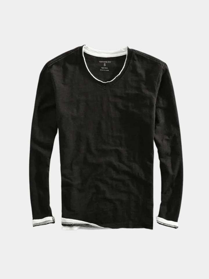 Mens Hooded Long Sleeve Relaxed Fit Shirt