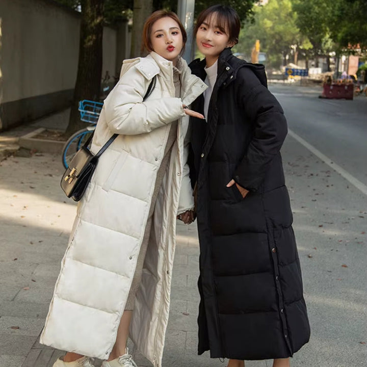 Hooded Long Sleeve Padded Jacket