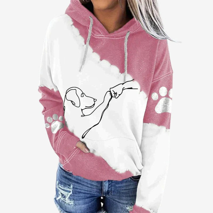 Womens Hooded Long-Sleeve Hoodie