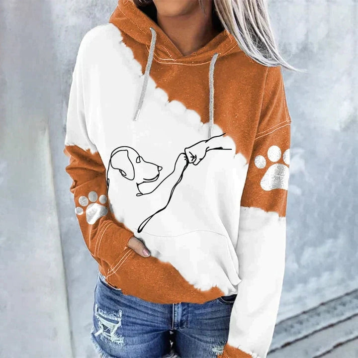 Womens Hooded Long-Sleeve Hoodie