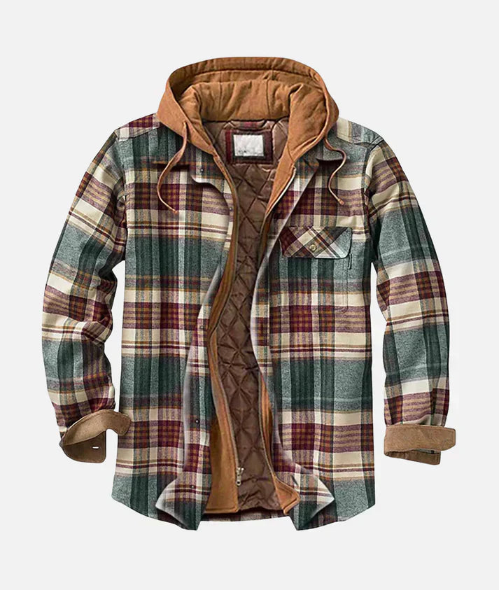 Jamie | Patchwork checked jacket