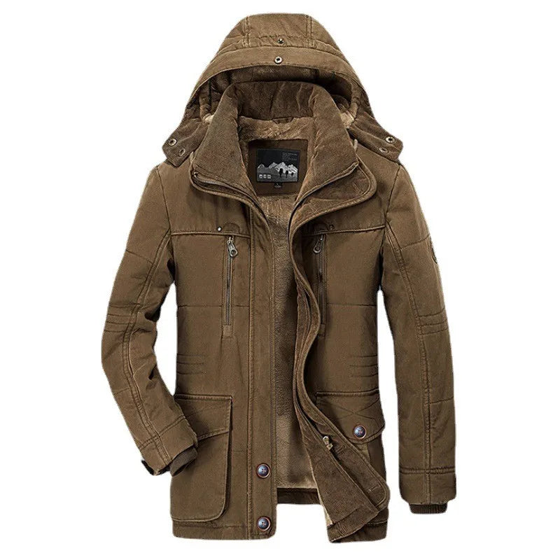 Mens Longline Parka
