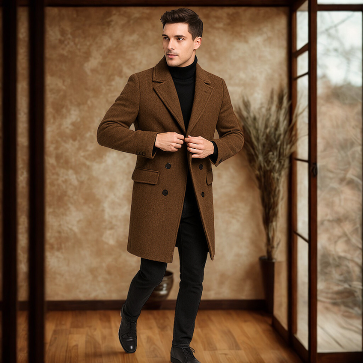 Mens Long-Sleeve Coat