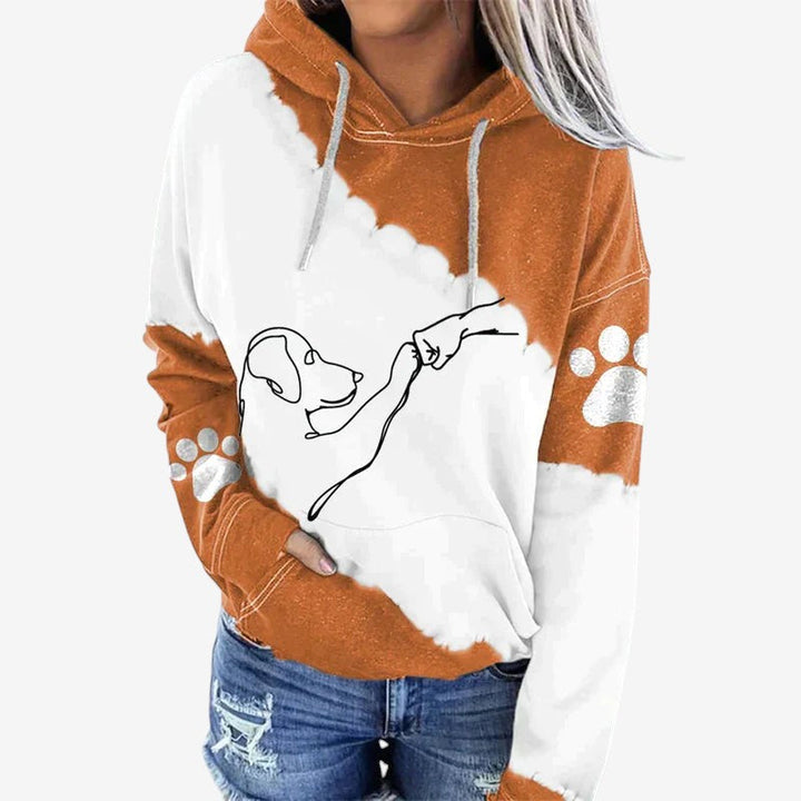 Womens Hooded Long-Sleeve Hoodie