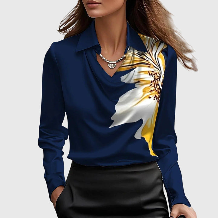 Naomi | Elegant Satin Blouse