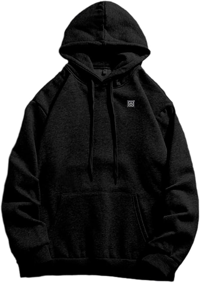 Mens Heated Fleece Lined Hoodie