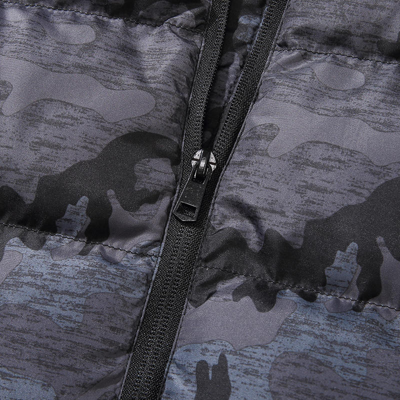 Mens Heated Camo Puffer Gilet