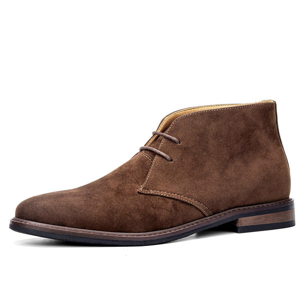 Mens Vintage Leather Chukka Ankle Boots