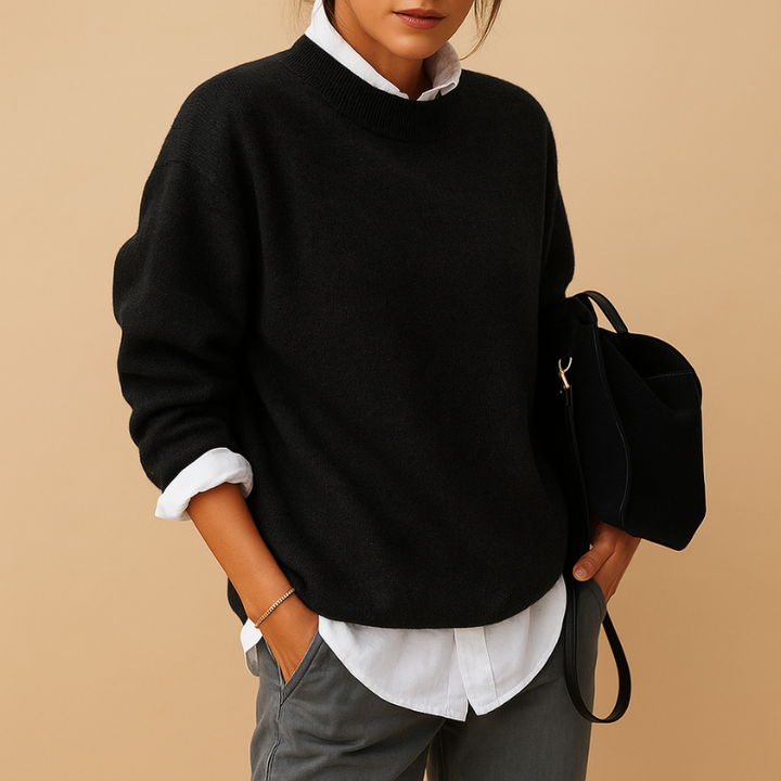 Womens Long-Sleeve Sweater