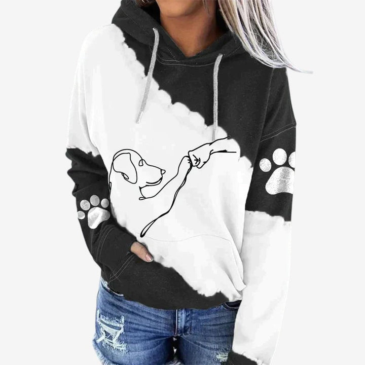 Womens Hooded Long-Sleeve Hoodie