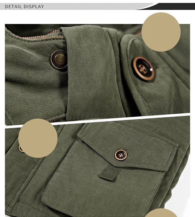 Mens Longline Parka