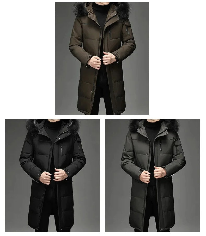 Mens Hooded Parka