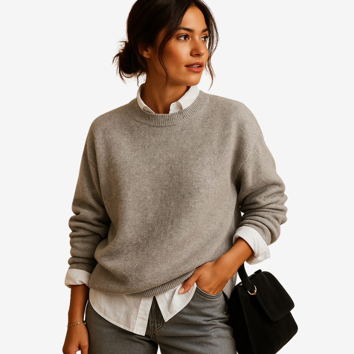 Womens Long-Sleeve Sweater