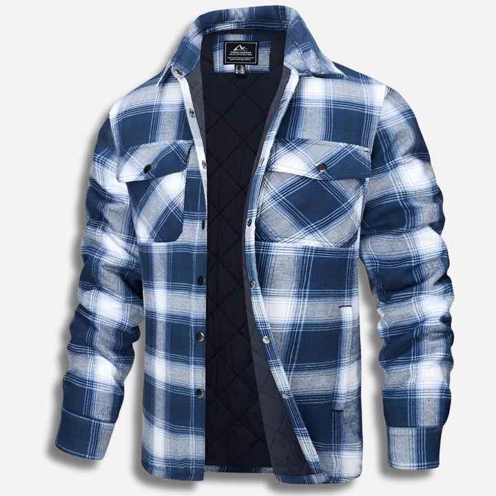 Mens Casual Ribbed Cuff Everyday Textured Shirt