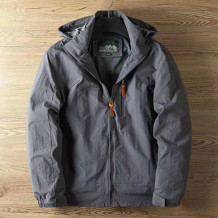 Hooded Water Resistant Waterproof Jacket
