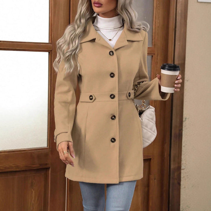 Womens Belted Trench Coat