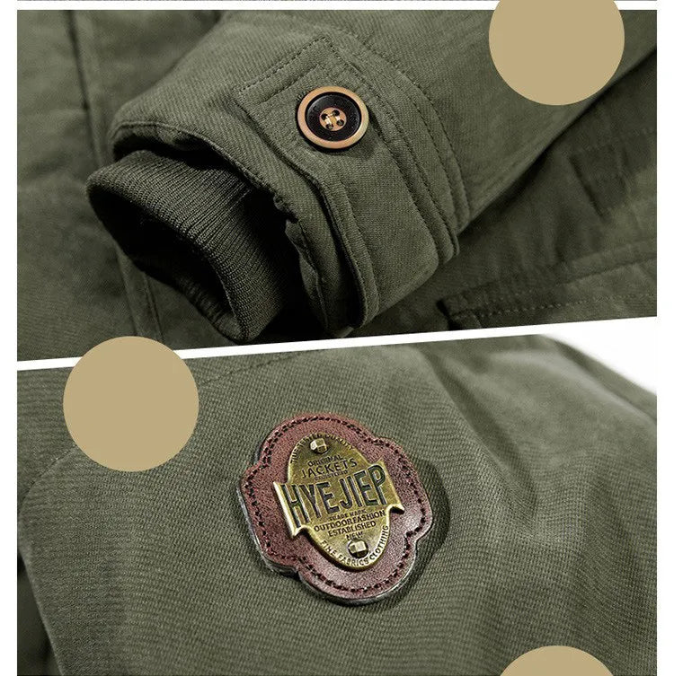Mens Longline Parka
