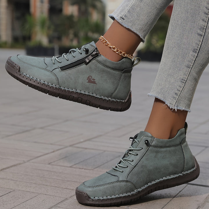 Womens Zip Front Relaxed Fit Trainers