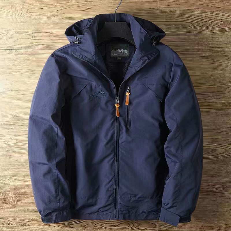 Hooded Water Resistant Waterproof Jacket
