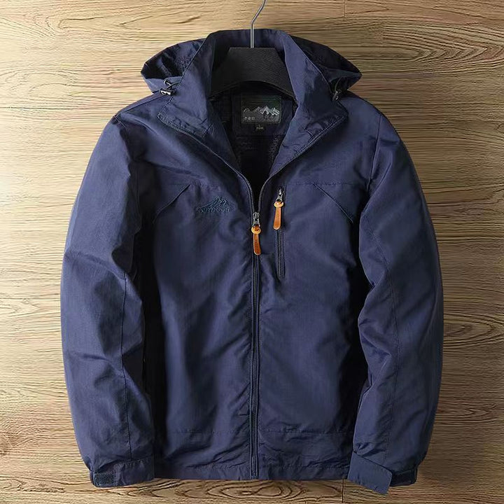 Hooded Water Resistant Waterproof Jacket