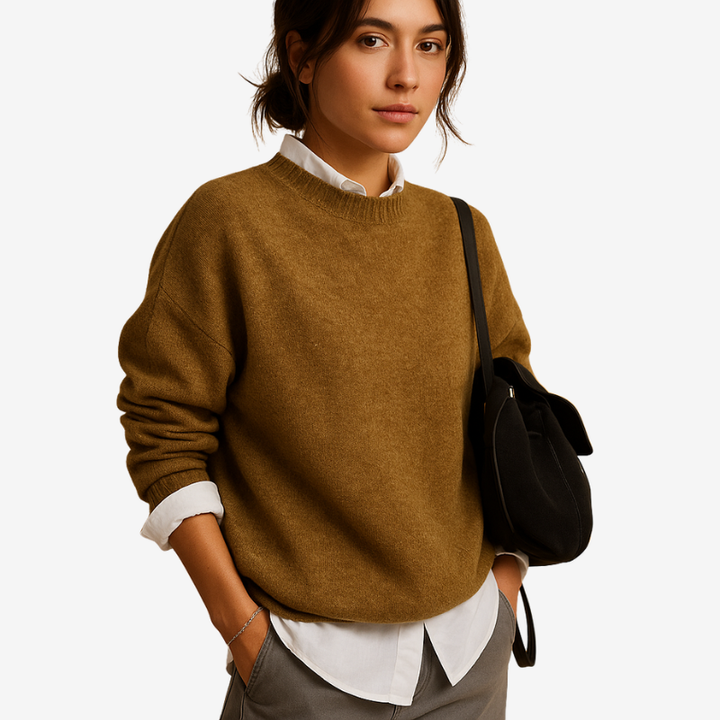 Womens Long-Sleeve Sweater