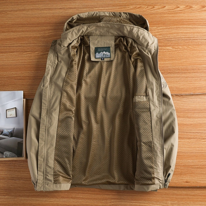 Hooded Water Resistant Waterproof Jacket