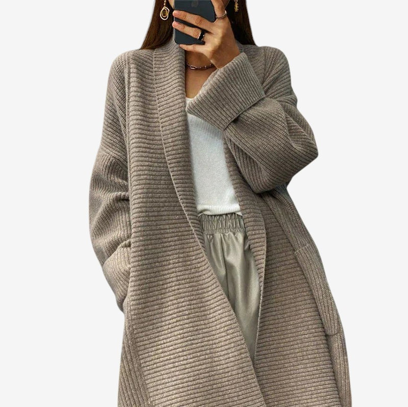 Oversized Long Sleeve Cardigan