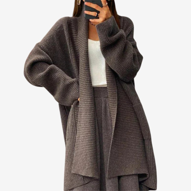 Oversized Long Sleeve Cardigan