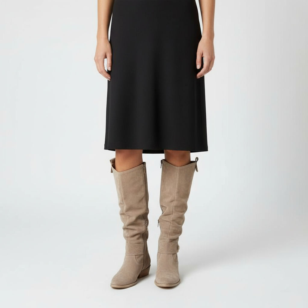 Womens Faux Suede Boots