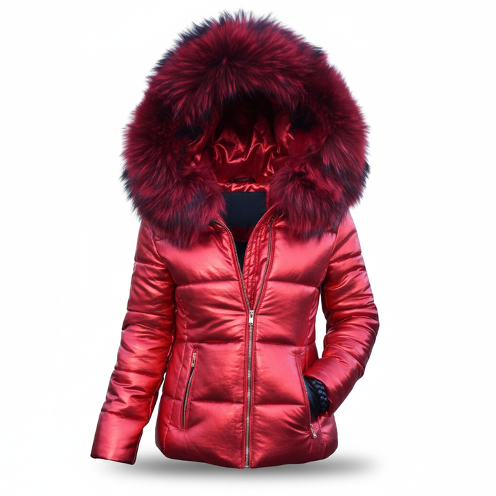 Hooded Faux Fur Winter Coat