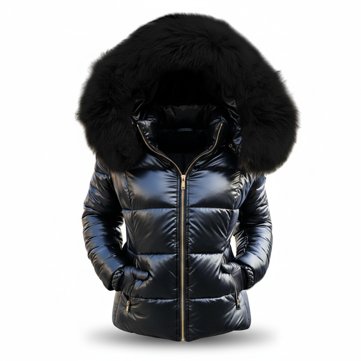 Hooded Faux Fur Winter Coat