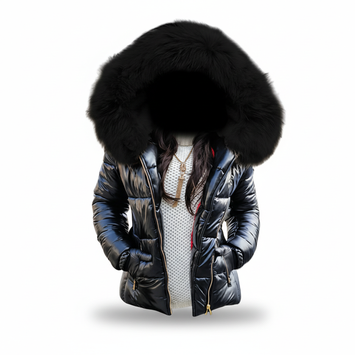 Hooded Faux Fur Winter Coat