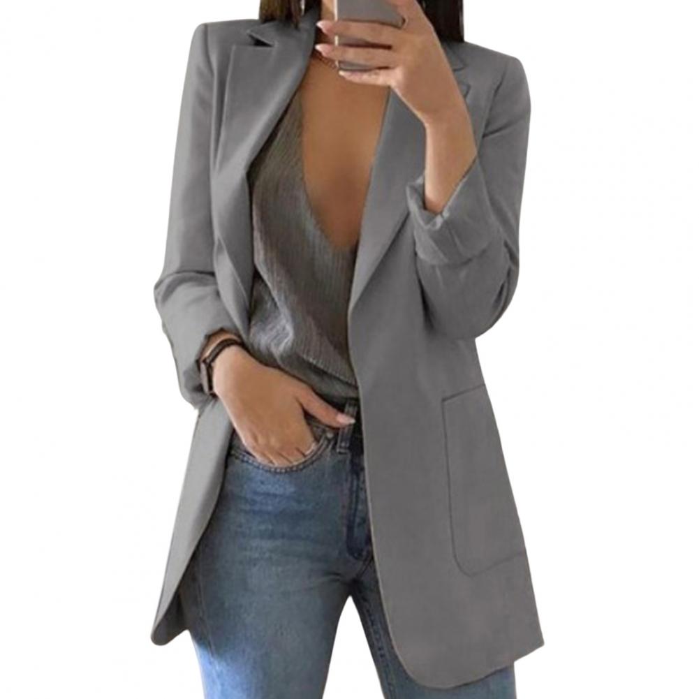 Womens Longline Smart Casual Blazer