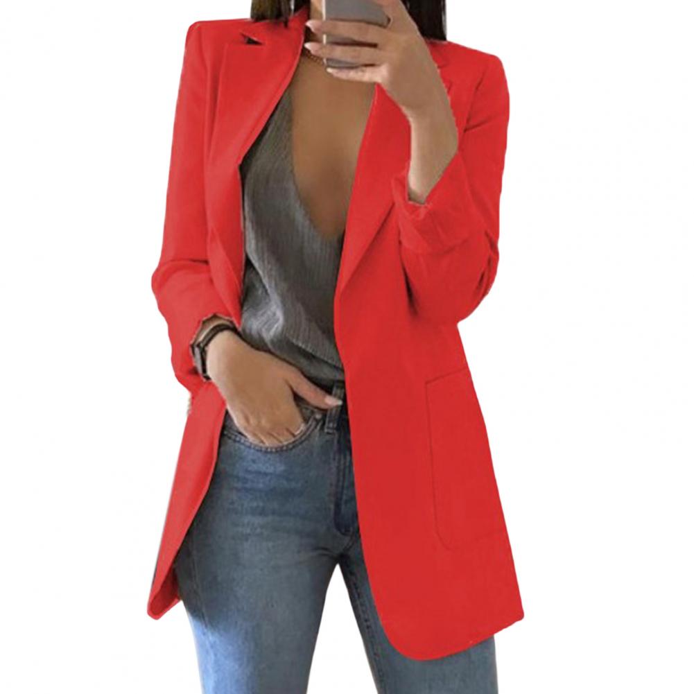 Womens Longline Smart Casual Blazer